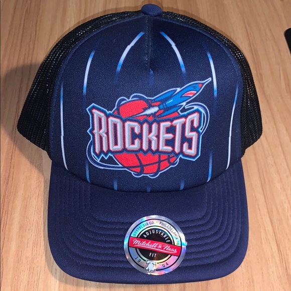 Mitchell & Ness Rockets Blue Cap - Picture 1 of 1